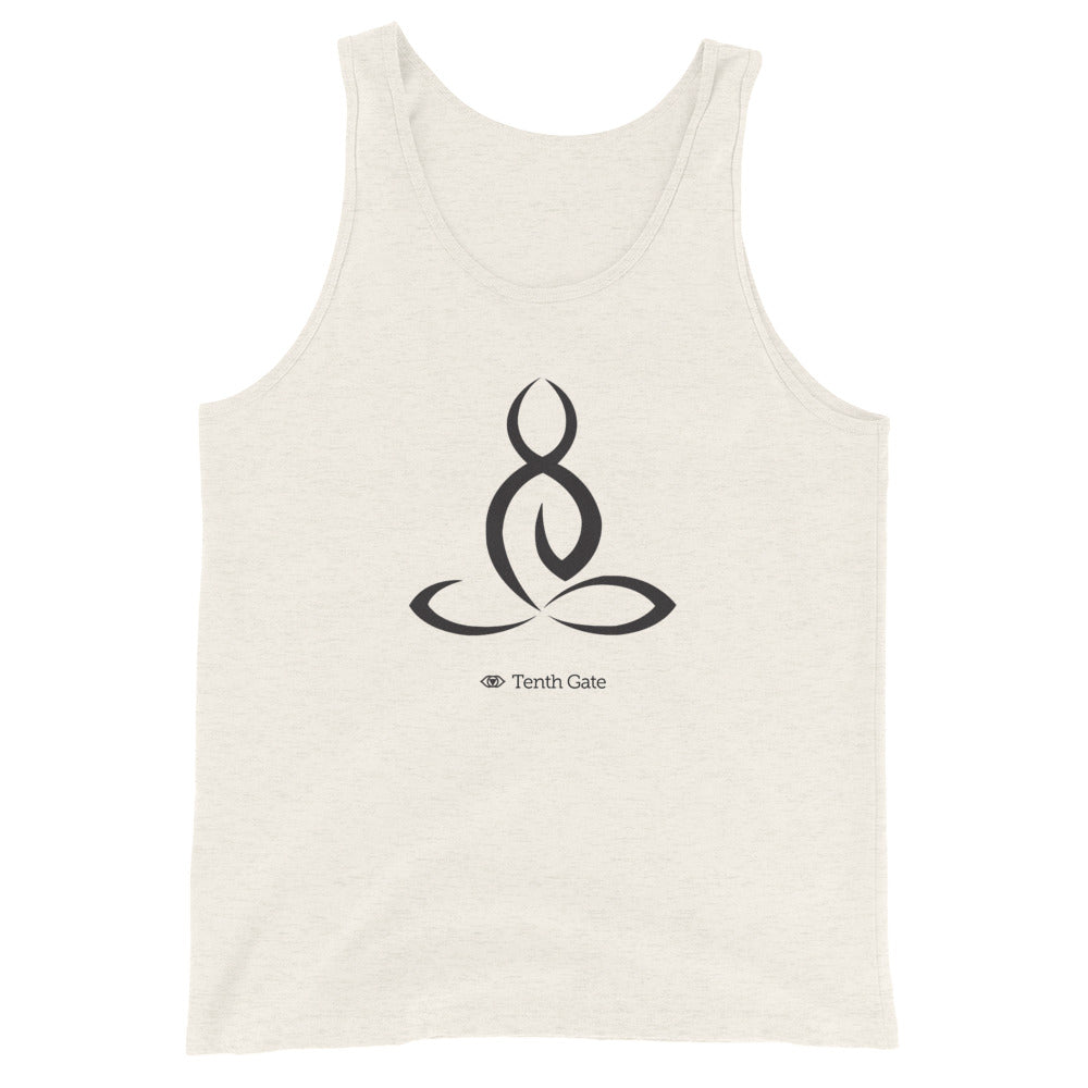 Lotus Posture Unisex Tank Top