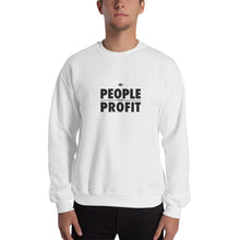 Load image into Gallery viewer, People over Profit Unisex Sweatshirt
