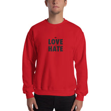 Load image into Gallery viewer, Love over Hate Unisex Sweatshirt
