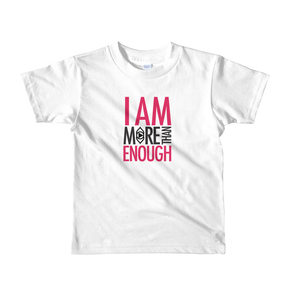 I am Enough Short sleeve kids t-shirt