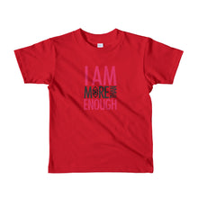 Load image into Gallery viewer, I am Enough Short sleeve kids t-shirt
