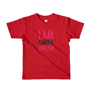 I am Enough Short sleeve kids t-shirt