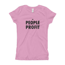 Load image into Gallery viewer, People over Profit Girl&#39;s T-Shirt
