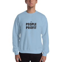 Load image into Gallery viewer, People over Profit Unisex Sweatshirt
