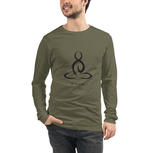 Lotus Posture Unisex Long Sleeve Tee