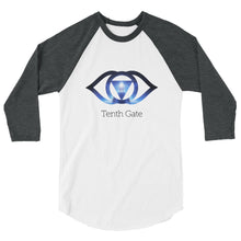 Load image into Gallery viewer, Tenth Gate 3/4 sleeve raglan shirt
