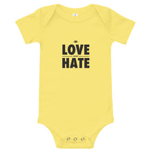 Load image into Gallery viewer, Love over Hate Baby Onesie
