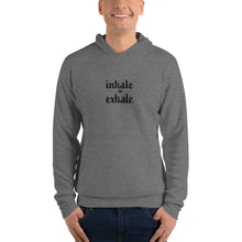 Load image into Gallery viewer, Inhale Exhale Unisex hoodie
