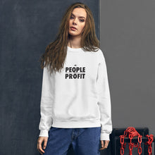 Load image into Gallery viewer, People over Profit Unisex Sweatshirt
