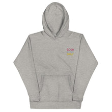 Load image into Gallery viewer, Good Vibes Only Embroidered Unisex Hoodie
