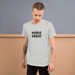 People over Profit Short-Sleeve Unisex T-Shirt