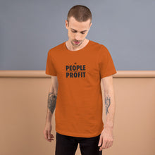 Load image into Gallery viewer, People over Profit Short-Sleeve Unisex T-Shirt
