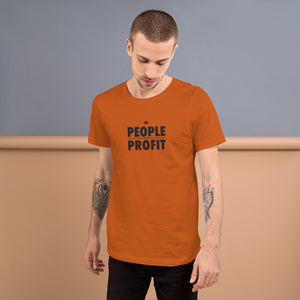 People over Profit Short-Sleeve Unisex T-Shirt