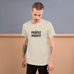 People over Profit Short-Sleeve Unisex T-Shirt