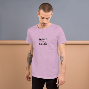 Inhale Exhale Short-Sleeve Unisex T-Shirt