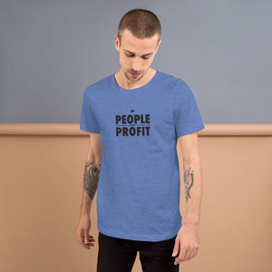 People over Profit Short-Sleeve Unisex T-Shirt