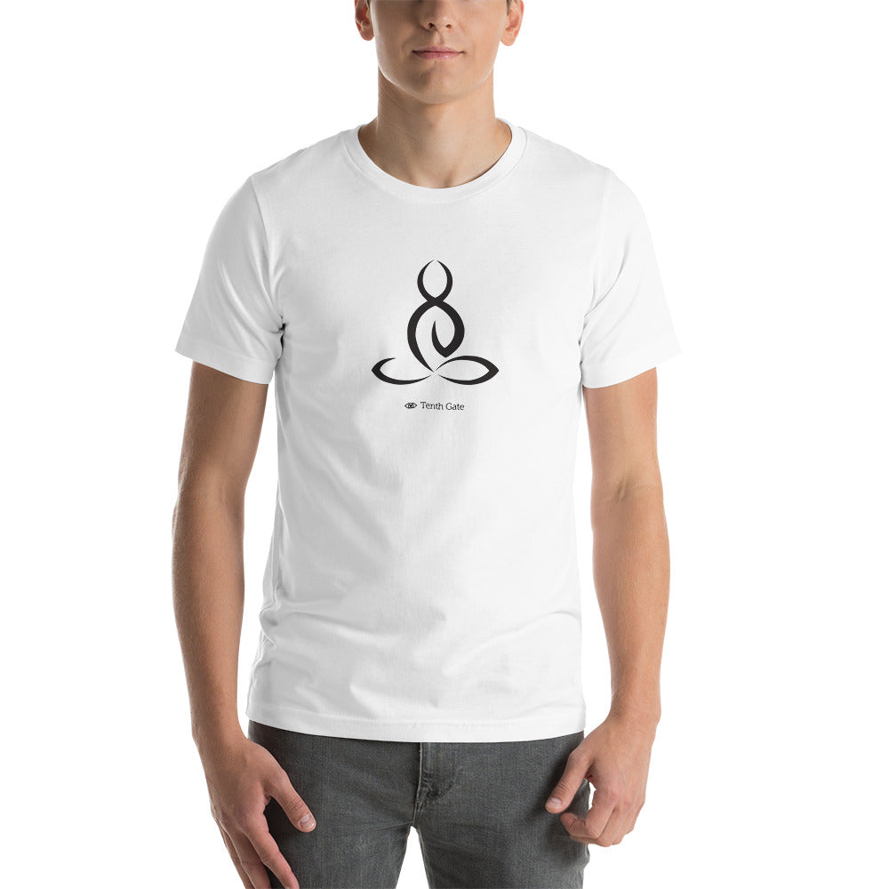 Lotus Posture Short-Sleeve Unisex T-Shirt