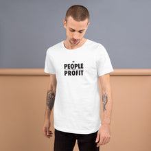 Load image into Gallery viewer, People over Profit Short-Sleeve Unisex T-Shirt
