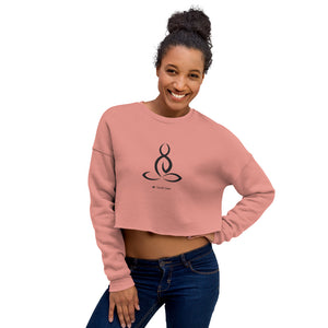 Lotus Posture Crop Sweatshirt