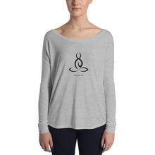 Load image into Gallery viewer, Lotus Posture Ladies&#39; Long Sleeve Tee
