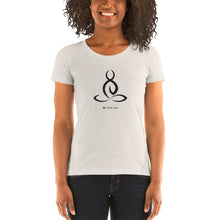 Load image into Gallery viewer, Lotus Posture Ladies&#39; short sleeve t-shirt
